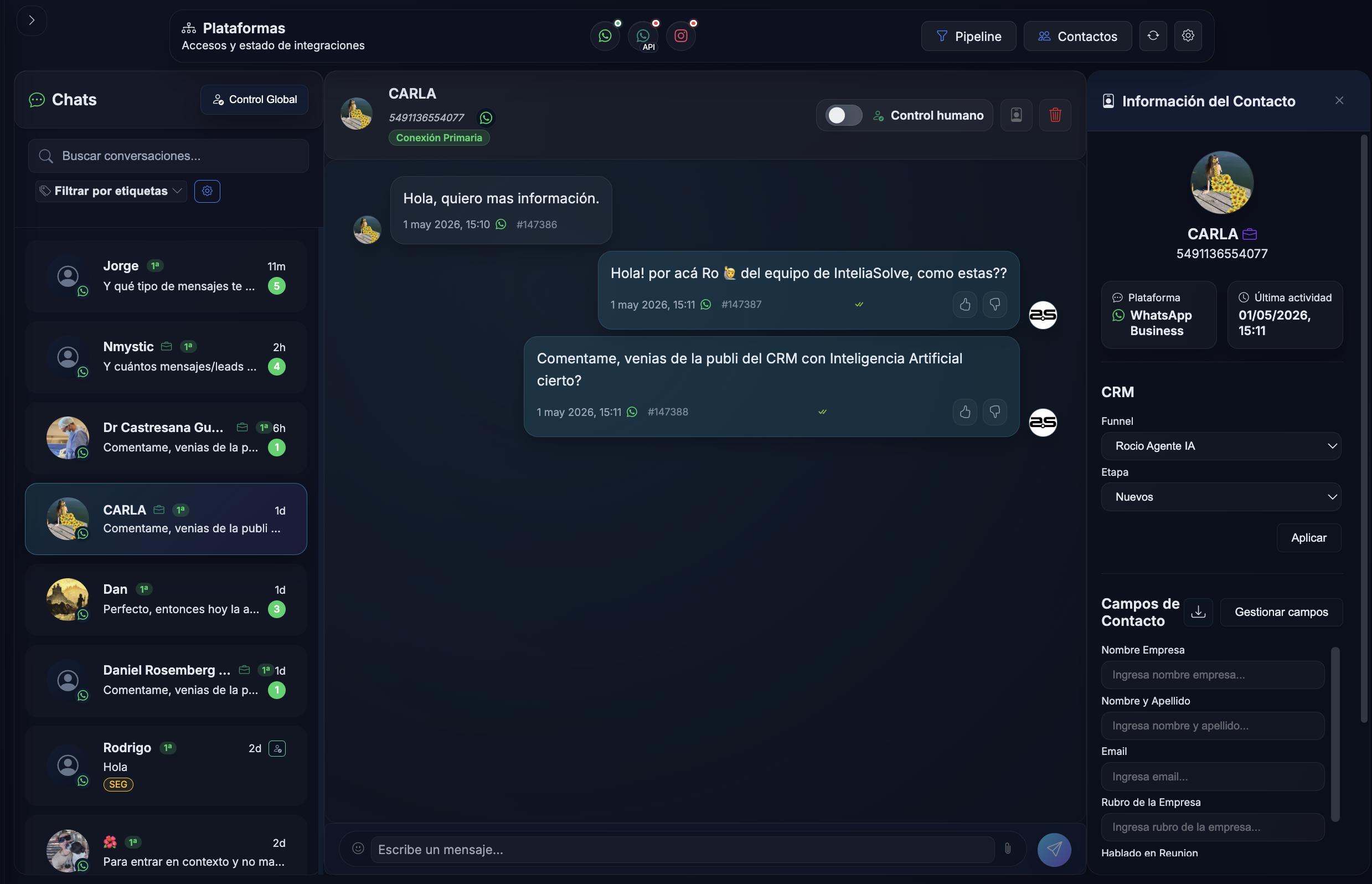 CRM Completo con IA